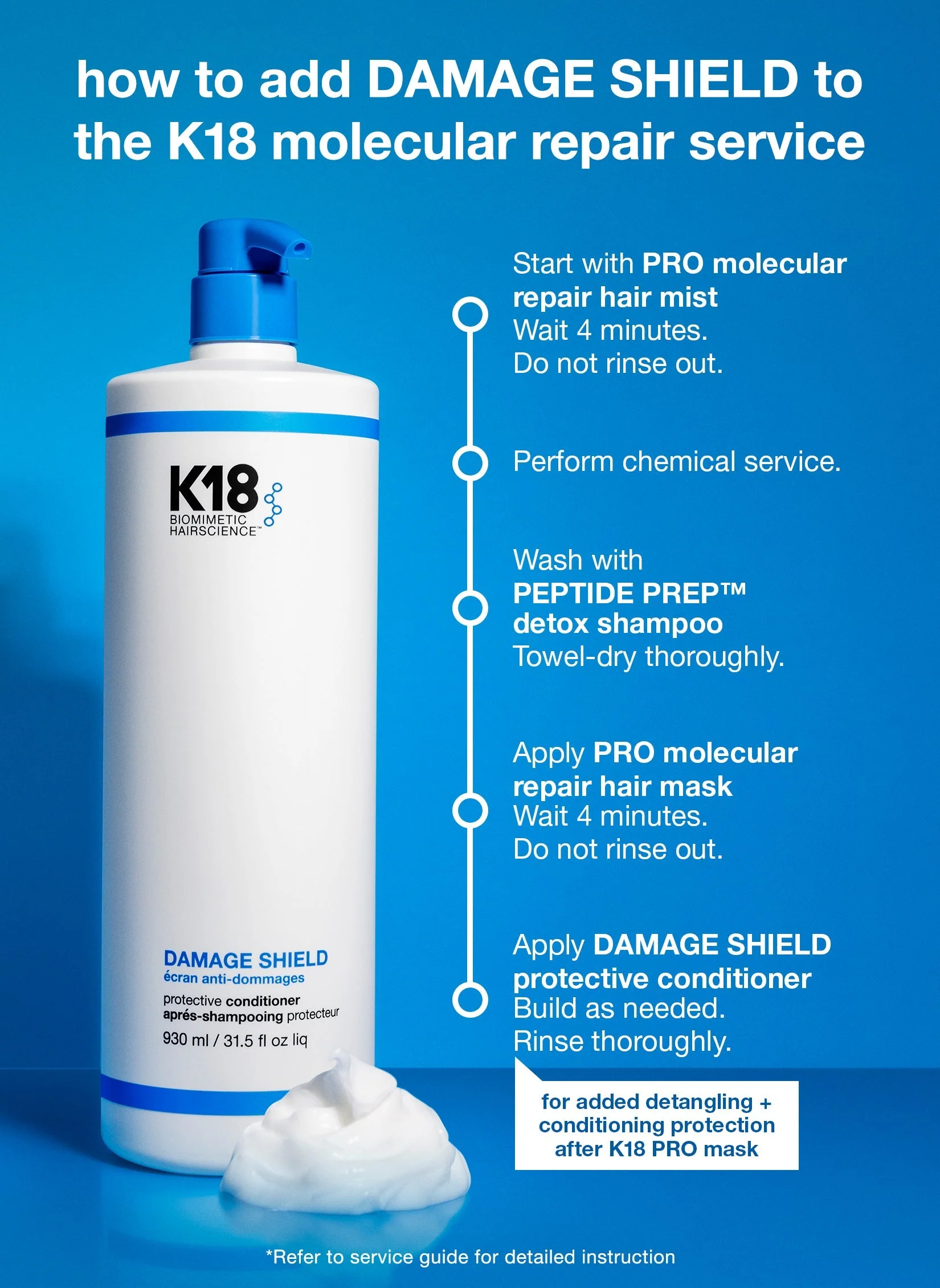 DAMAGE SHIELD protective conditioner 930ml Salon Offer - Image 3